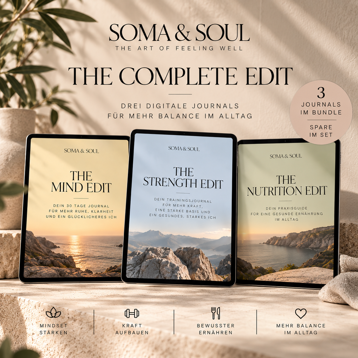 THE COMPLETE EDIT – Mind · Strength · Nutrition Bundle